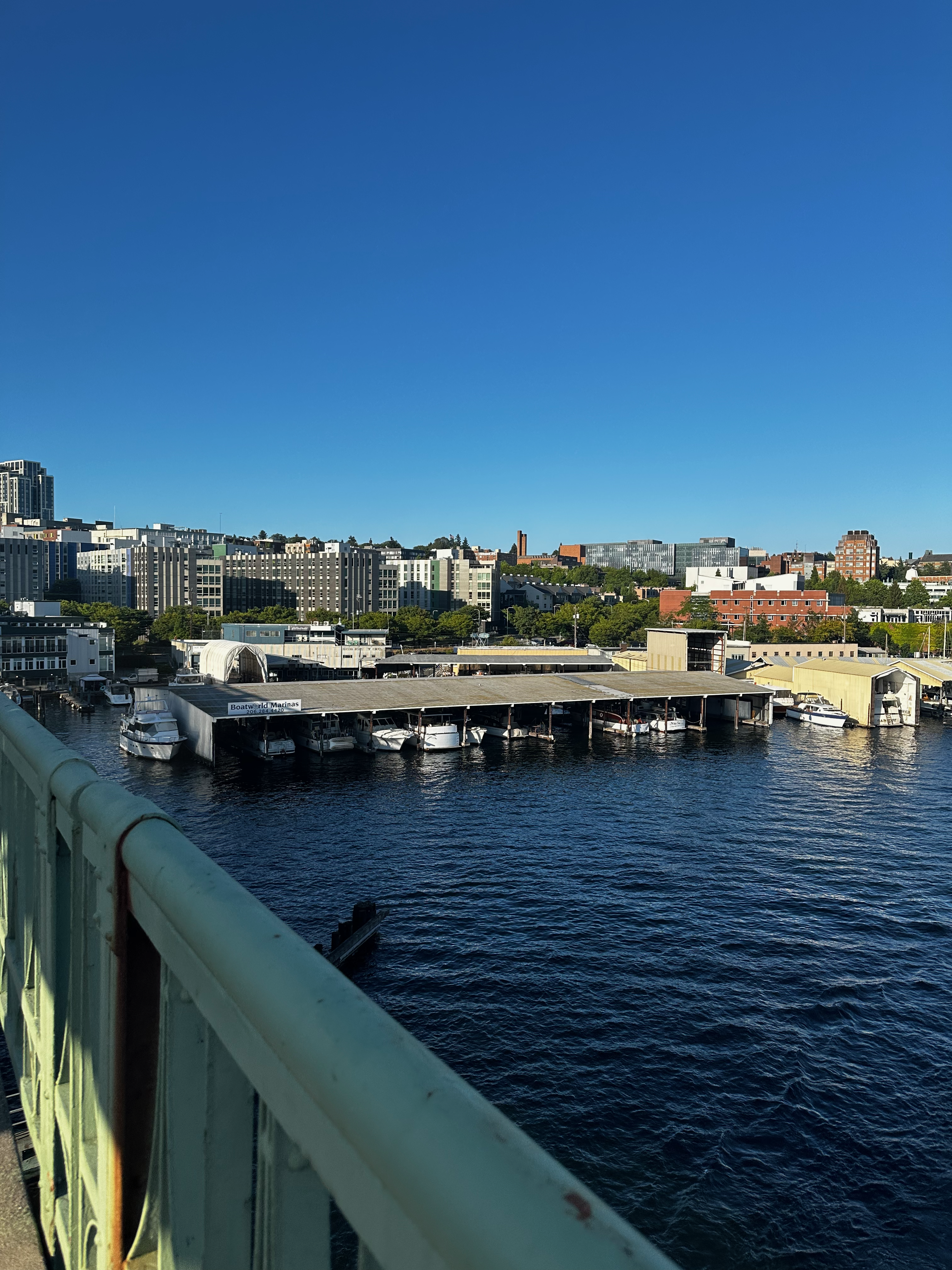 Portage Bay view towards UW